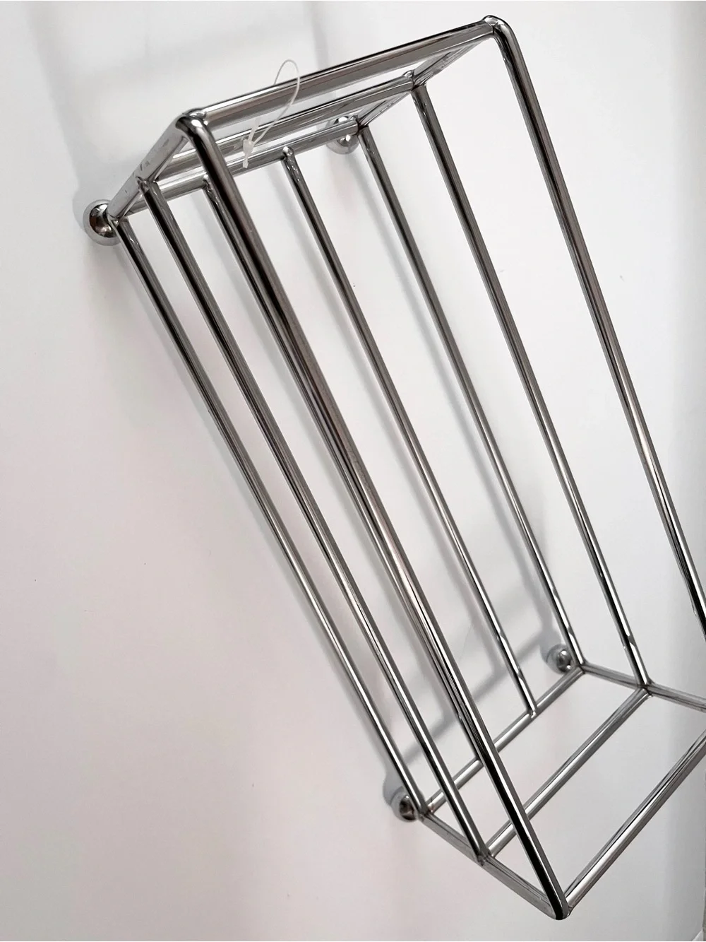 Chrome Metal storage bin